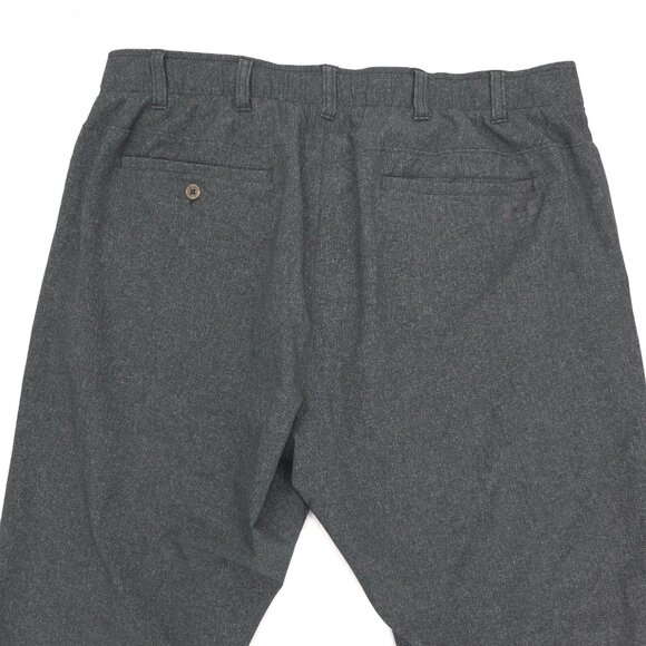 Under Armour Golf Pants Mens 40x30 Gray Vented Showdown Performance Stretch - Picture 9 of 12